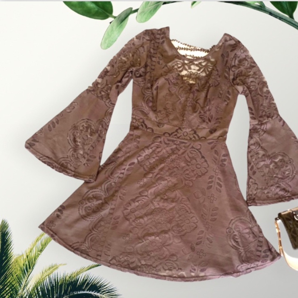 Altar’d State Sparrow Mini Dress